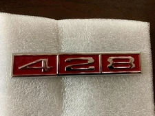 1968 1969 Ford Galaxie New 428 Fender Badge