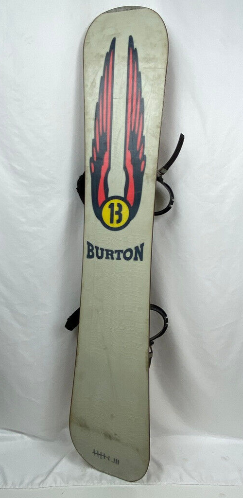 Vintage Burton Air Asym 6.3 163 Snowboard B13 Bindings M/L Vintage Burton Air Asym 6.3 163 Snowboard B13 Bindings M/L