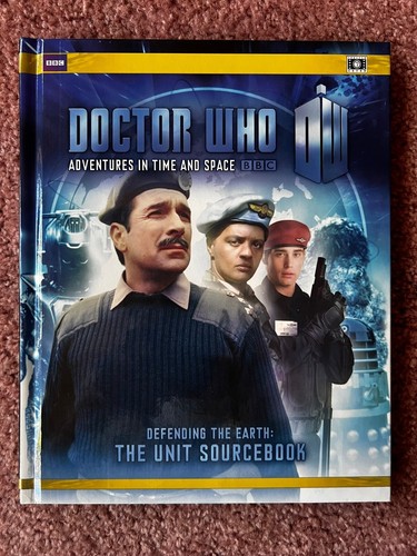 Doctor Who Defending the Earth: The Unit Sourcebook by Cubicle Seven 2012 unused - 第 1/2 張圖片