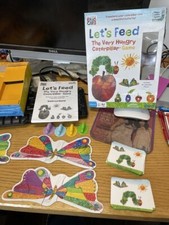 Let's Feed The Very Hungry Caterpillar Game Preschool Ages 3 New Play  n Learn