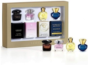 versace miniature perfume set
