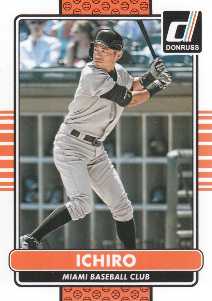 TOPPS DONRUSS Baseball MLB Ichiro イチロー② 2015 Donruss Baseball #126 Ichiro Suzuki | eBay