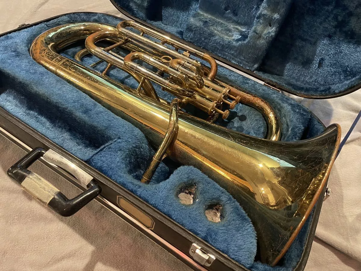 Euphonium Yamaha YEP-321 YEP321 with Hard Case No Maintained
