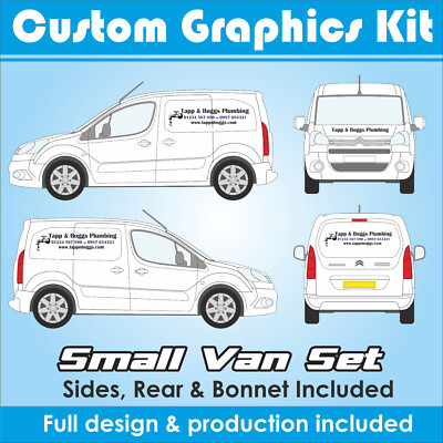 Citroen Berlingo SMALL Graphics Kit VAN Decals Lettering
