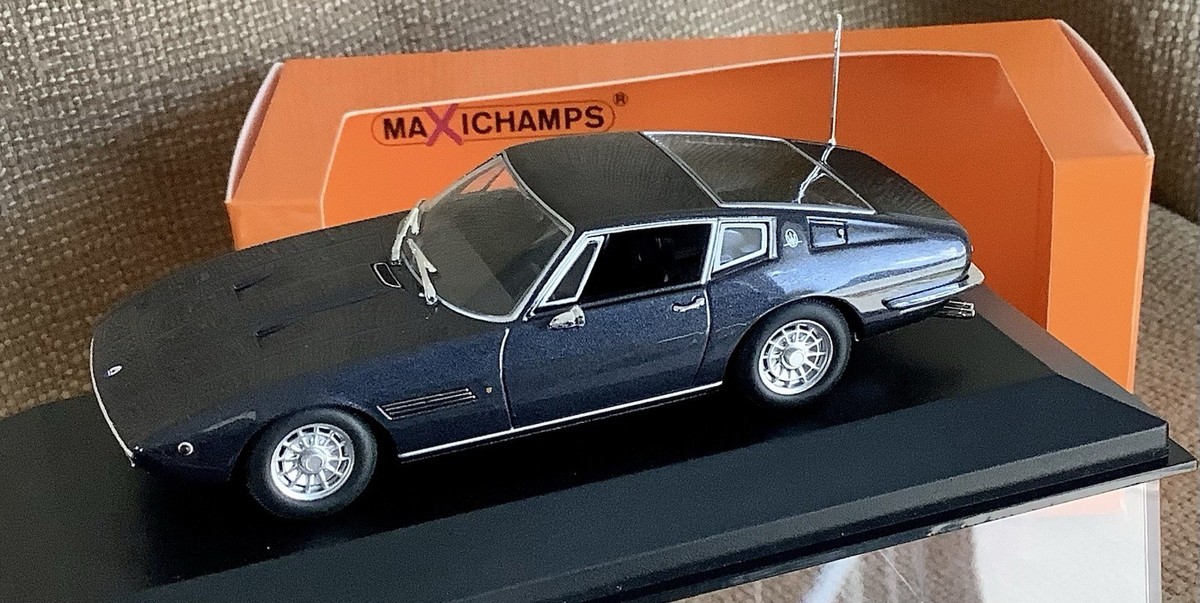 Maxichamps / Minichamps ~1969 Maserati Ghibli Coupe -Brown