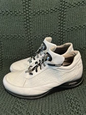 Mauri 8900 White Genuine Alligator Nappa Leather Sneakers Mens Size 10 RARE