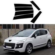 Fit For Peugeot 3008 T84 20072016 Glossy Black Pillar Posts Door Window Cover
