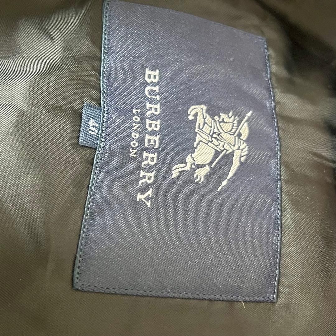 Burberry  BURBERRY Black Trench Coat (Size 40) thumbnail 13