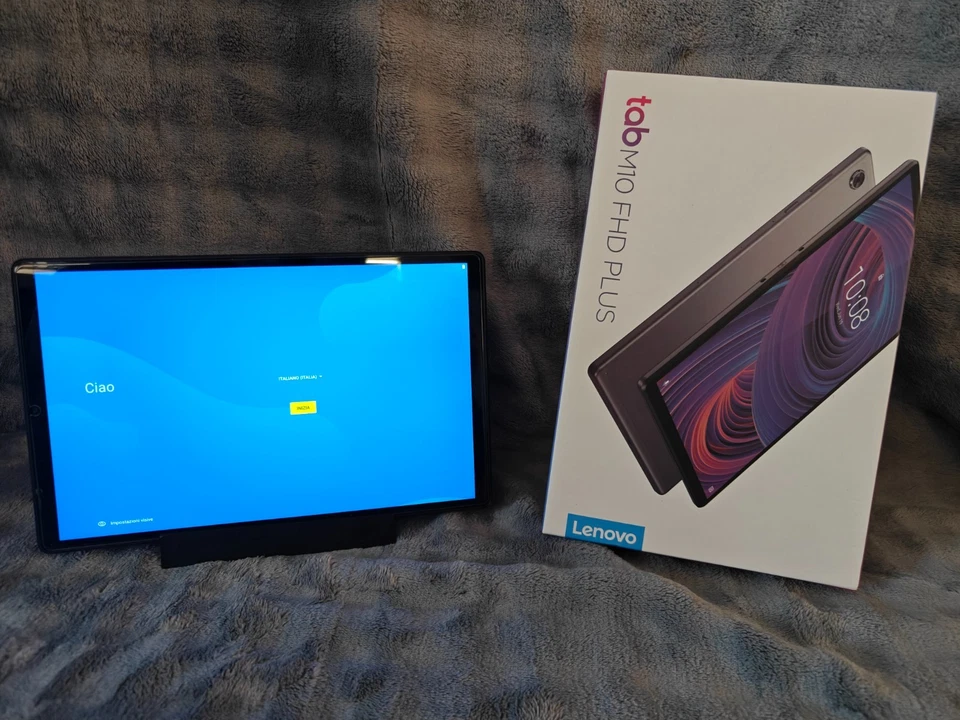 Tablet Lenovo Tab M10 FHD Plus - Tablet android 64GB+4GB LTE TB-X606X + Dock - Immagine 2 di 4