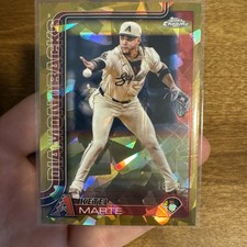 Ketel Marte 2025 Topps Chrome Sapphire #272 Gold /50