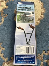 Towball Bike Carrier 3 Bikes Steel Foldable Rack | Towbar Cycle Carrier UK