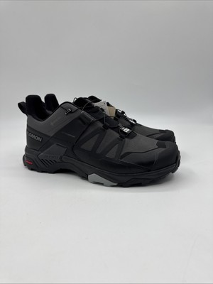 NEW SALOMON men\'s x ultra 4 low wide gtx shoes in magnet/black Size 12 - SALOMON X Ultra 4 Wide GTX Gore Tex Hiking Shoes M  main image 3