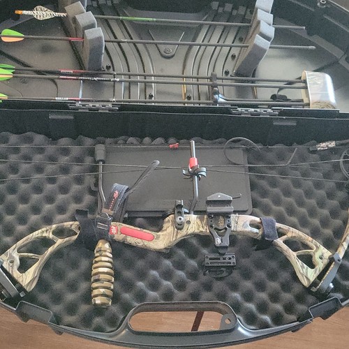Pse Razorback Sight PSE STINGER 3G Compound Bow Camo Finish Sight Stabilizer Arrows Hard ...