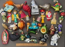 $1 AND UP BUILD A LOT OF VINTAGE CHRISTMAS BULB ORNAMENTS LOW SHIPPING