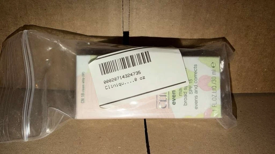 Clinique Even Better Makeup Broad Spectrum SPF 15 CN 18 Cream Whip 1oz/30ml NIB - Image 2 of 2