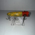 Vintage Heddon Lucky 13 Frog Scale/Redhead - Tack Eyes — photo 3
