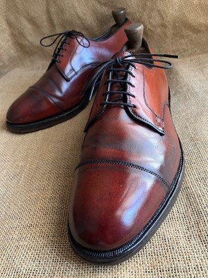 Allen Edmonds Bradley Shell Cordovan Dress Shoes 9.5 D Strand Shell Cordovan Cap-toe Oxford Dress Shoe | Men main image 4