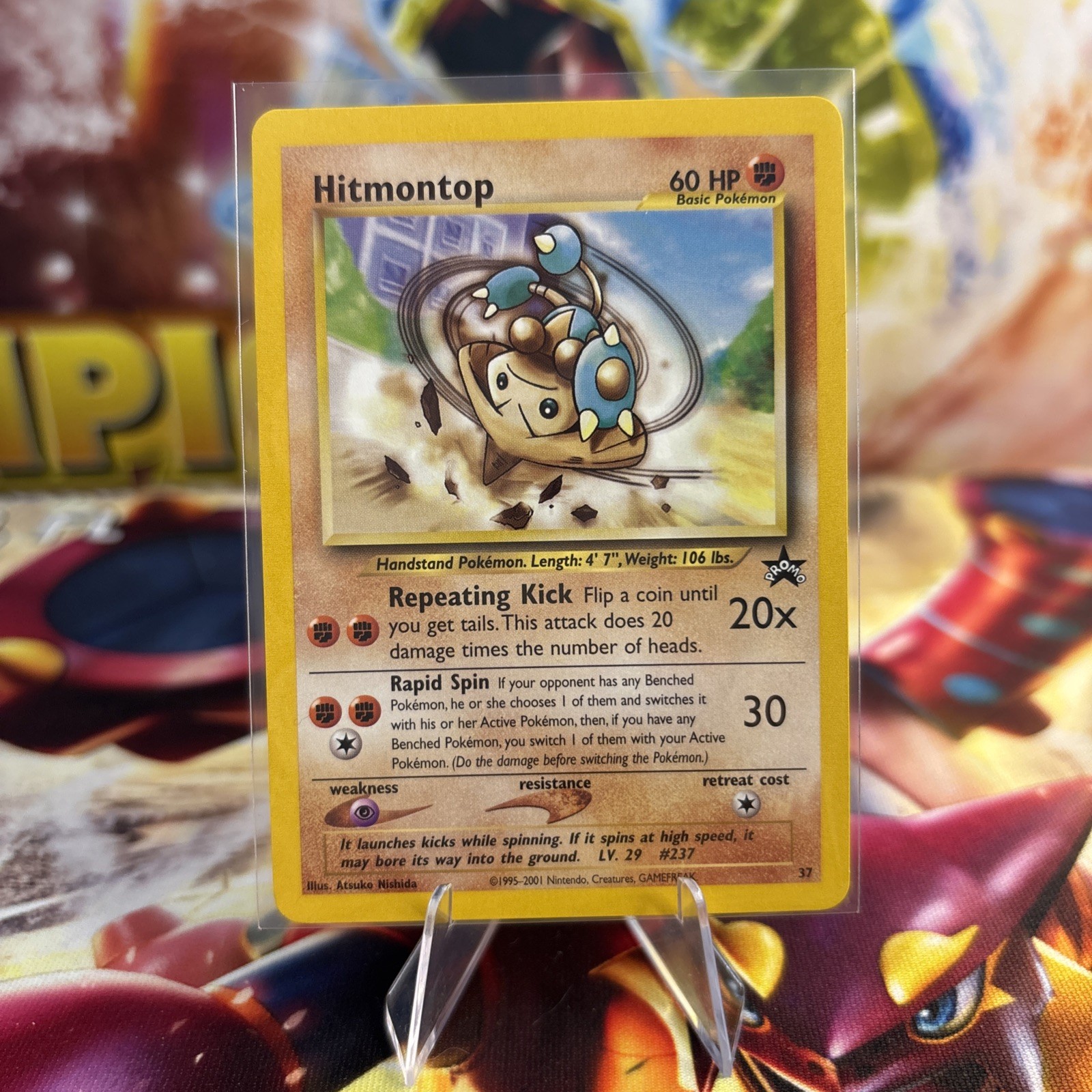 Hitmontop 37/53 Wotc Promo Regular