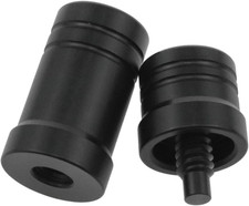 1 Set Billiard Cue Joint Protectors 5/16X14 Pool Cue Stick Joint Protector Black