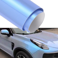Autofolie Chamäleon Effekt, Autofolie Glänzend Blau und Grau, Car Wrapping Folie