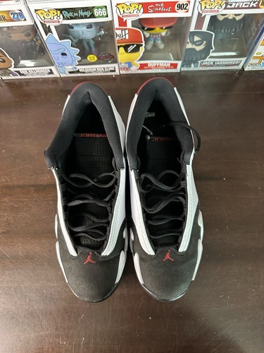Talla 10.5- Air Jordan 14 Retro 2024 Puntera Negra (487471-160) - Imagen 2 de 6