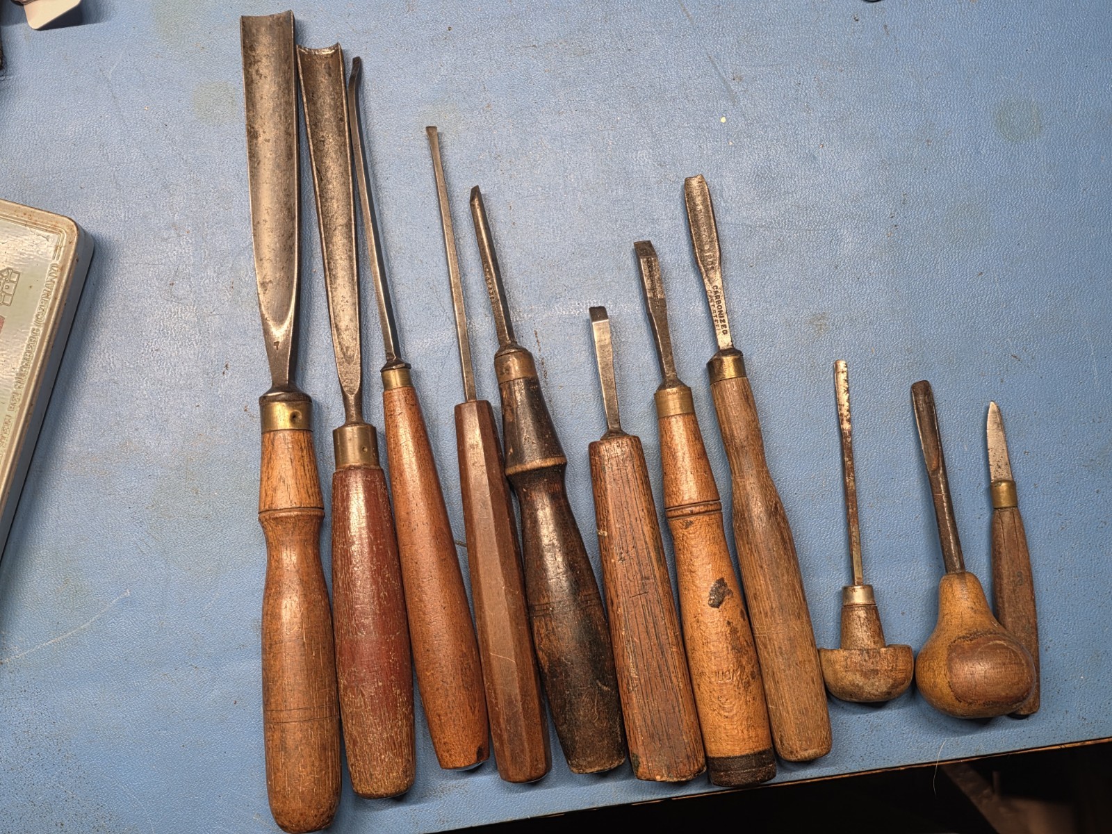 Carving Gouge Lot Addis Taylor Buck Others 