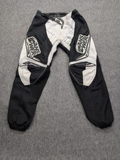 Answer Racing Syncron Motocross Pants Youth Size 24 Black/White MX Dirt Bike