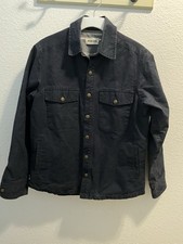 Taylor Stitch Men s Canvas Blanket Lined Jacket Navy Size 38/S