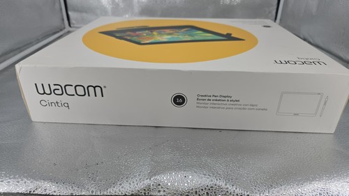 Wacom Cintiq 16' FHD 8192 Pressure Leve Creative Pen Display Black - DTK1660K0A - Picture 5 of 6