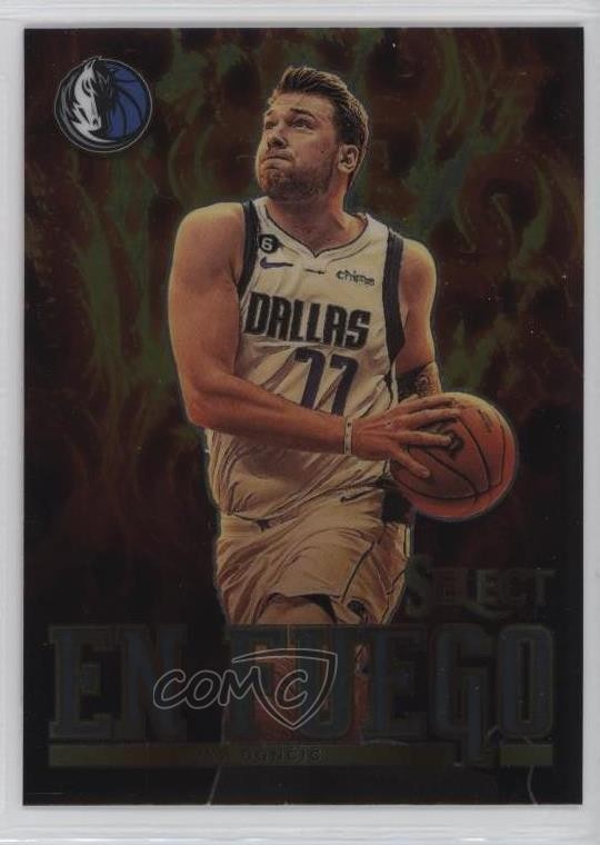 2022-23 Panini Select En Fuego Luka Doncic #2 4f5