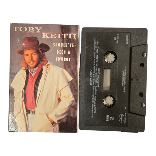 Toby Keith Shouldve Been A Cowboy Vintage Country Music Cassette Single Tape - Picture 6 of 7