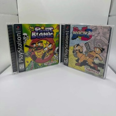 Point Blank 1 & 3 Playstation 1 PS1 Sony Bundle CIB