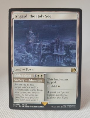 Magic - Ishgard, the Holy See - Rare/Land #283 - MTG: Final Fantasy - EN/NM