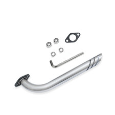 Exhaust Pipe Kit for Coleman CT200U Trail 200 BT200X CT200-ex for Predator 212 2