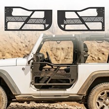 Steel Tubular Doors Front Left Right Pair For 2007-2018 Jeep Wrangler Jk 2-door Steel Tubular Doors Front Left Right Pair For 2007-2018 Jeep Wrangler Jk 2-door