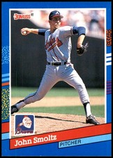 John Smoltz 1991 Donruss #75 Atlanta Braves MLB READ FREE SHIPPING AutographDen
