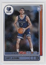 2021-22 Panini NBA Hoops Rookies Winter Santi Aldama #207 Rookie RC 8em