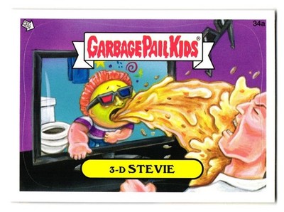 3-D Stevie Garbage Pail Kids 2012 Brand-New Series 1