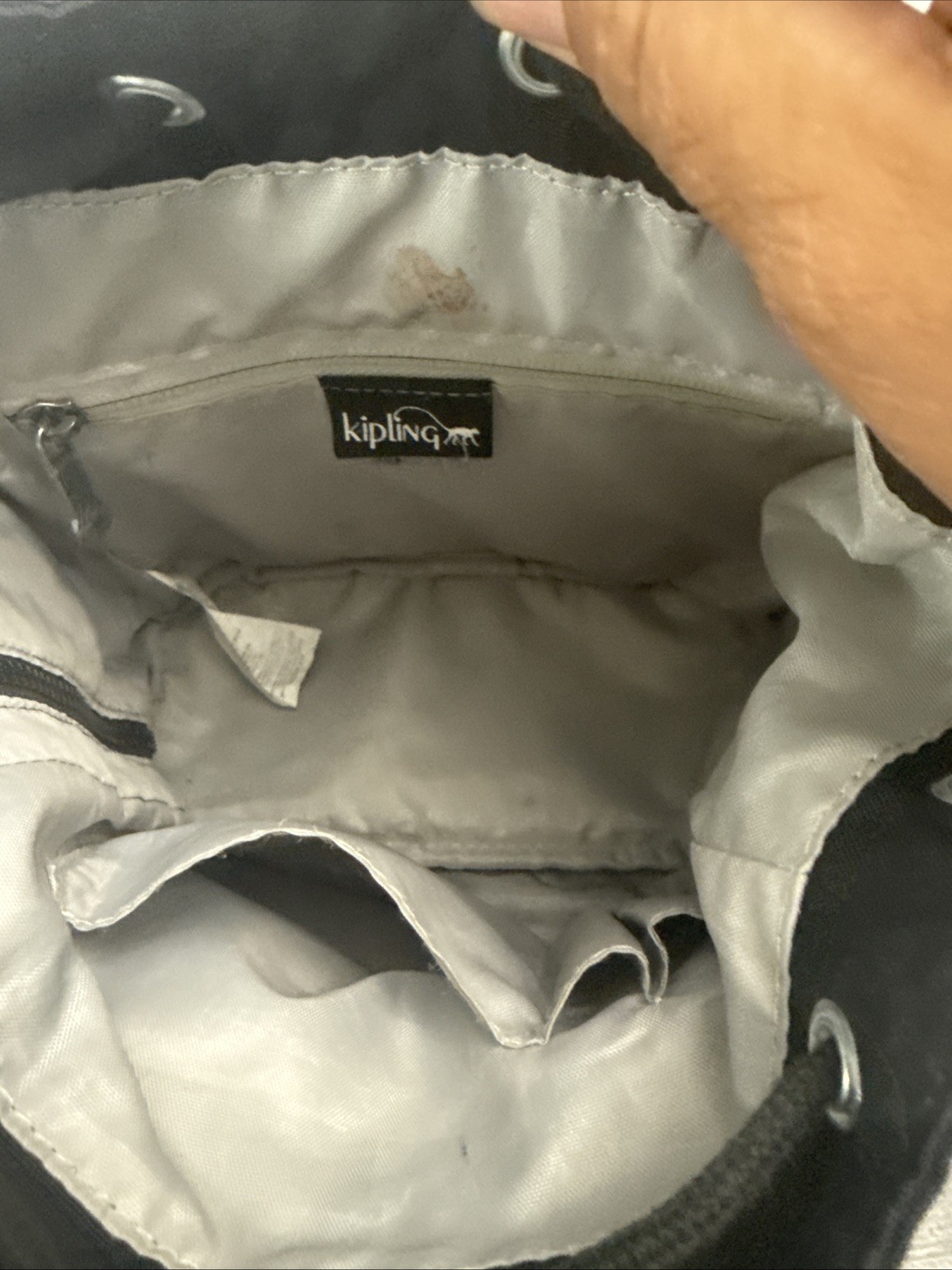 Kipling  Drawstring Backpack | Small| Pre-Owned| … - image 6