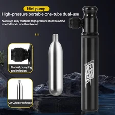 ENLEE Portable Mini Hand Lightweight Road Bike Bicycle Cycling Tyre Air Pump Kit