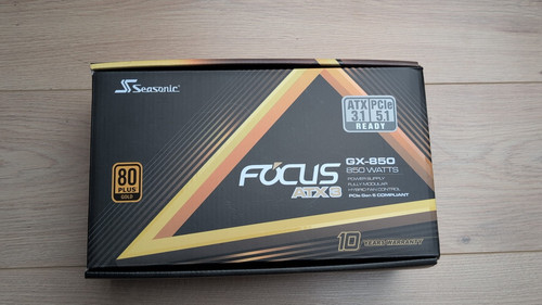 Seasonic Focus GX-850 V4 ATX3.1  Vollmodulares PC-Netzteil 850W    - OVP -