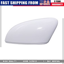 For Vw Jetta-sedan 2011 2012 2013 Vw Left Driver Side Mirror Cover Painted White