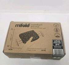 New mifold Comfort Grab-and-go Car Backless Booster Seat-Compact and Portable fo