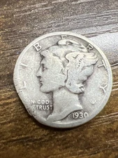 1930 MERCURY SILVER DIME Actual Coin Check My Store Out FREE SHIPPING
