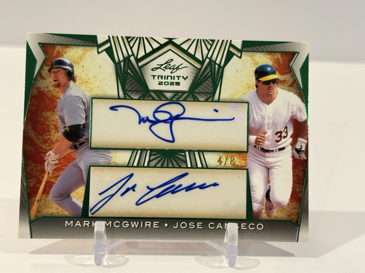 Jose Canseco Autograph Baseball Cards for sale | eBay