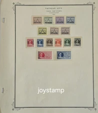 Vatican City in Scott Specialty Page Q1-Q15 1931 Parcel Post CV$ 200 MNH MINT 