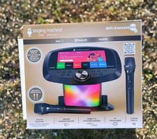 singing machine wifi karaoke hub 2.0 new open box nice clean
