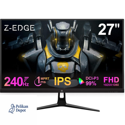 Gaming Monitor Z-Edge 27 Zoll 240Hz 1ms IPS Full HD