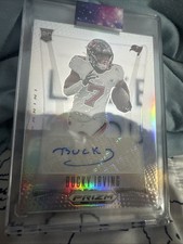 Bucky Irving Deca True Silver Prizm Rookie Auto