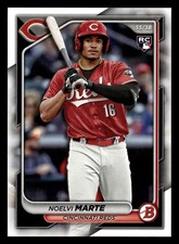Noelvi Marte 2024 Bowman #80 Cincinnati Reds ROOKIE RC *025